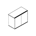 Топ для 1-го узкого шкафа 50.6x47.8x2.5 / пз-109