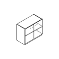 Шкаф широкий, низкий 904x445x726 / кн-129