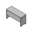 Стол приставной 1200x450x650 / Gr-12