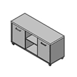 Тумба приставная 1200x450x600 / Gr-31