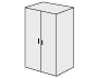 Гардероб 890x450x2000 / BRT194502