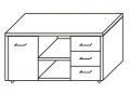 Тумба выкатная широкая 1100x520x580 / кэ 14.0