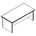 Стол  Рабочий 200x90x75 / ди-003