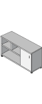 Тумба под оргтехнику правая 120x52x67 / ТЖ 205 пр