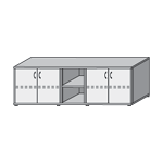 Шкаф 220x46x75 / Исп.09