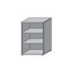 Шкаф 89x46x136 / Исп.16