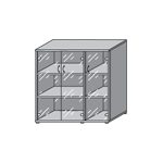 Шкаф 133x46x136 / Исп.19