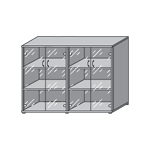 Шкаф 175x46x136 / Исп.23