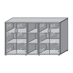 Шкаф 220x46x136 / Исп.27