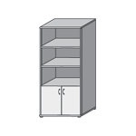 Шкаф 89x46x203 / Исп.46