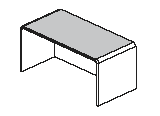 Стол письменый 200 2000x950x750 / SC302000A