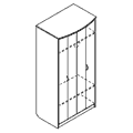 Гардероб с дверцами Бифолд / вг-019
