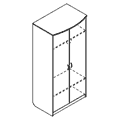Гардероб с распашными дверцами / вг-017