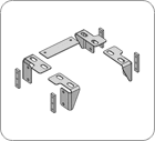 Комплект крепления столешниц 60x30x45 / C69-2