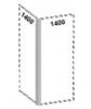 Соединительный элемент на 2 стороны 25x25x1400 / P24A