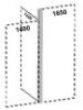 Соединительный элемент на 3 стороны 25x25x1650 / Р3644