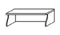 Надставка на стол 900x300x400 / НС-1