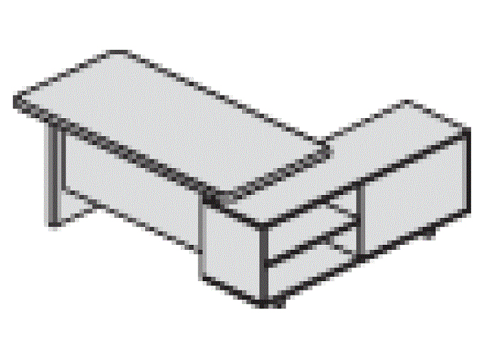 TENDER Стол письменный L180 / SA180 WAL