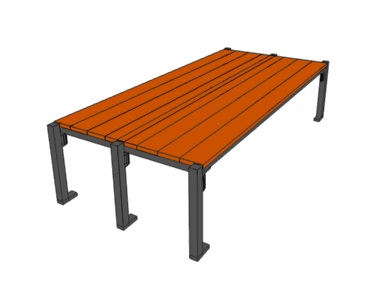 1.2 Нары одноярусные двухсторонние / тип VII