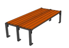 1.2 Нары одноярусные двухсторонние / тип VII