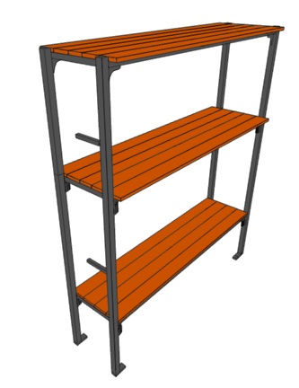 3.1 Нары трехярусные односторонние / тип VII