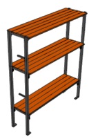 3.1 Нары трехярусные односторонние / тип VII