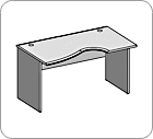 Стол эргономичный правый 1400x800x750 / FEST1480(R)