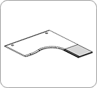 Расширитель столов 600x450x24 / FTR645