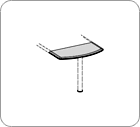 Расширитель столов 800x300x24 / FKT830