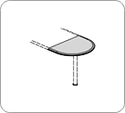 Расширитель столов 800x600x24 / FKT860