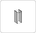 Боковая декоративная панель 790x450x18 / C2SP