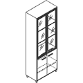 Шкаф комбинированный 786x420x2126 / фр-343