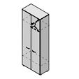 Гардероб 800x400x2180 / C-63