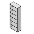 Cтеллаж 800x400x2180 / C-62