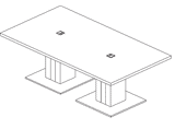 EGO Стол для переговоров L220 2200x1200x735 / 117 2863 EB 02