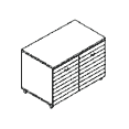 Тумба сервисная 79x56x60 / CL400