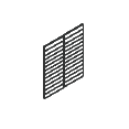 Двери 90x1.8x91.6 / CL110.2