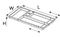 Лоток для ящиков 340x200x27 / ап-213