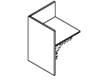 FACTORY угловой модуль dx 736x736x1083 / 146 3767/15