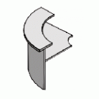 Модуль стойки ресепшен 90град / ФС 0803