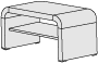 Стол кофейный 90x50x50 / MDR175600