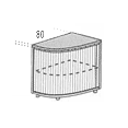 Тумба 80x60.8x73 / TLM 7110 dx